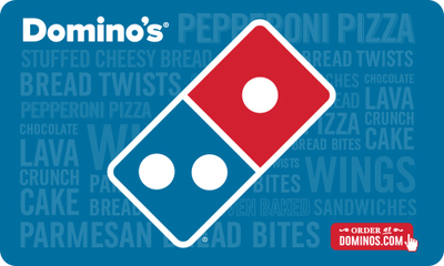 Domino's gift card