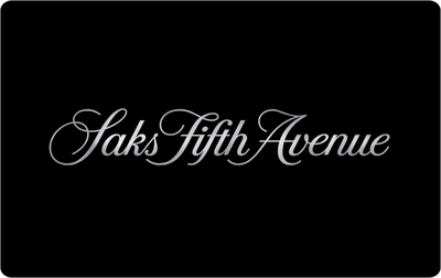 Saks Fifth Avenue gift card