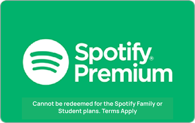 Spotify gift card