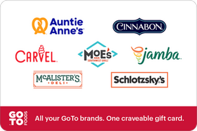 GoTo Foods gift card